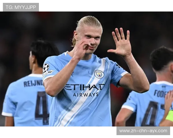 哈兰德禁区存在感十足